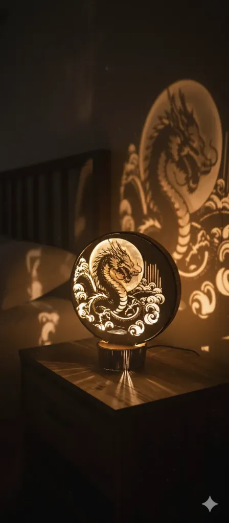 lampe deco led ronde