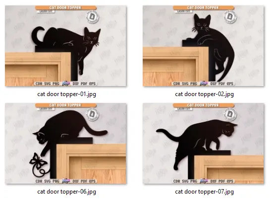 coin de porte acrylique